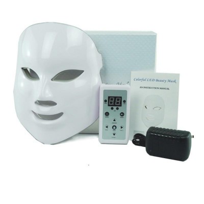 2018 HOT SALE 7 Color Lights Led Photon Therapy Facial Mask for face lifting