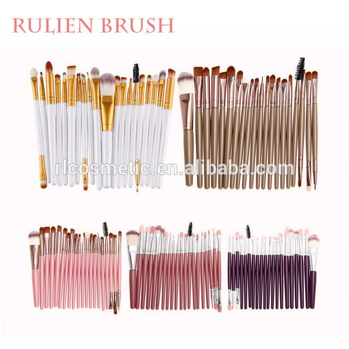 Makeup Brushes/Wood Handle Makeup Brush Set/Custom Logo Make Up Brushes