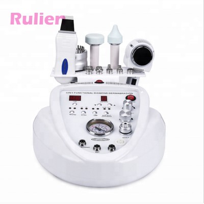 5 in 1 diamond micrdermabrasion dermabrasion peel photon skin scrubber ultrasound facial beauty machine