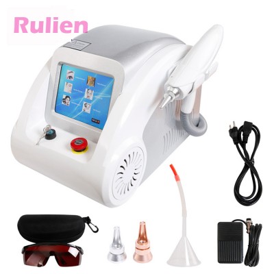 Rulien Q Switch Tattoo Removal Yag Laser Machine 532nm 1320nm 1064nm Carbon Gel therapy Machine